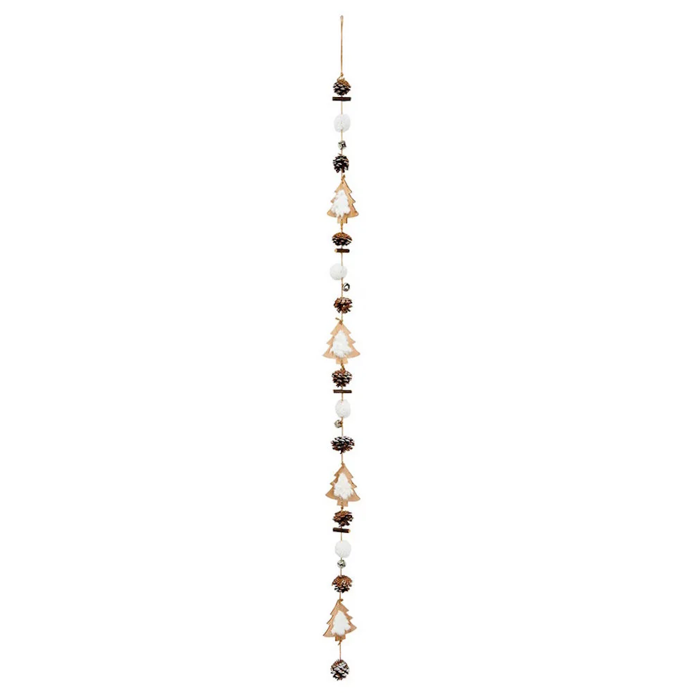 Girlande Pappelholz & Tanne 138 cm