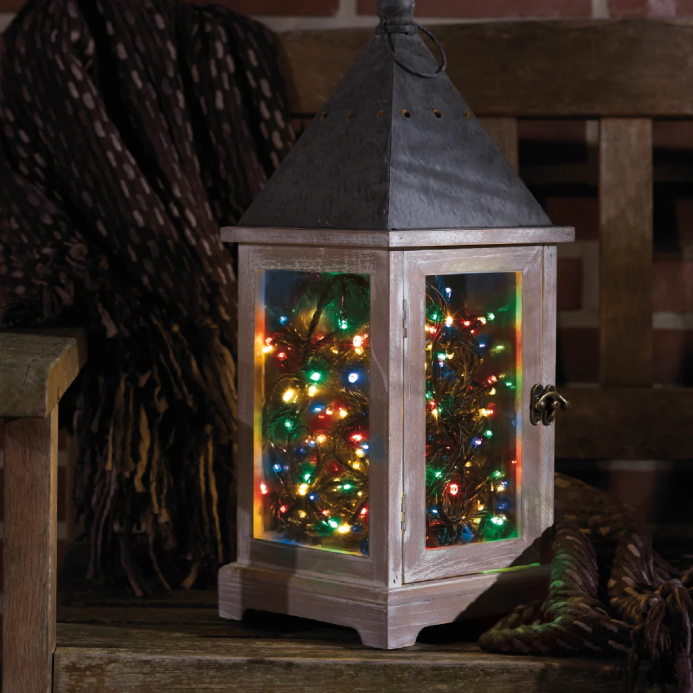 Lichterkette 24 LEDs Bunt Twinkle Effekt 8 Funktionen 172,5 cm - Image 4