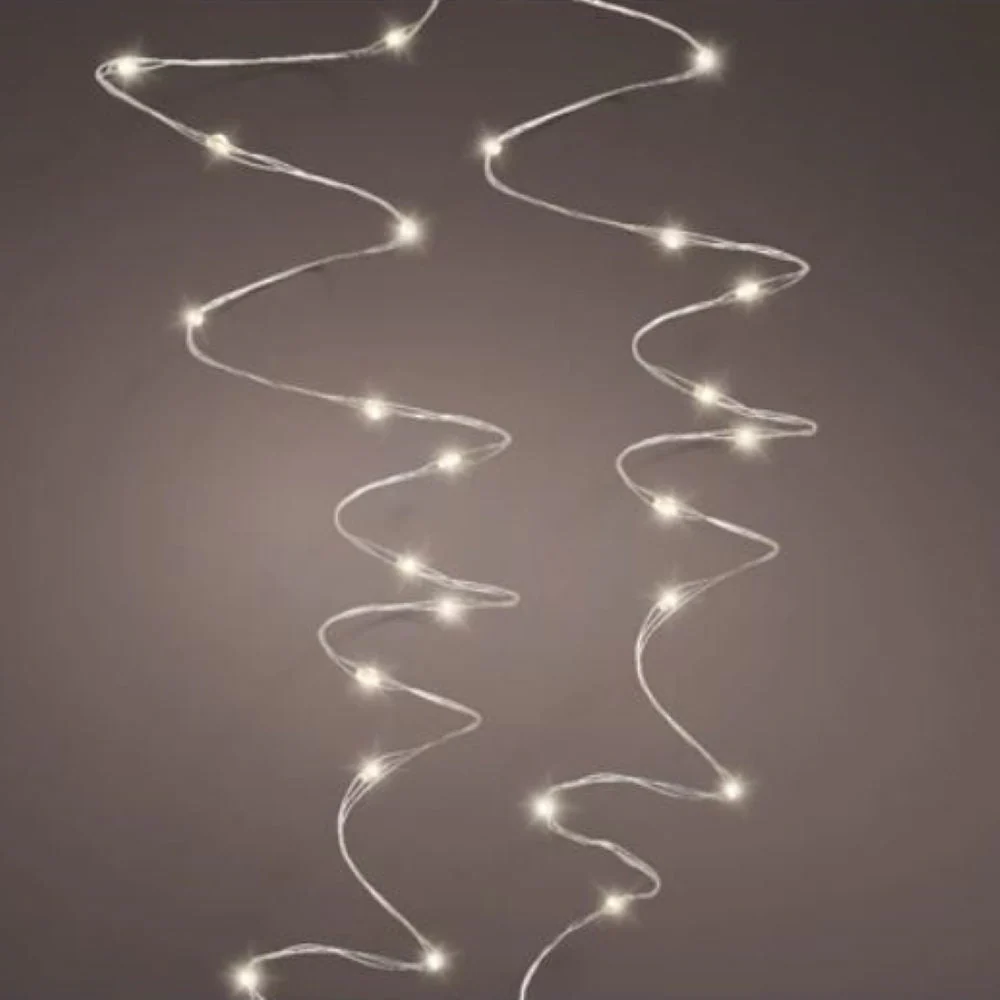 Lichterkette Strang 120 LEDs Warm Weiß Dauerbetrieb 595 cm - Image 2